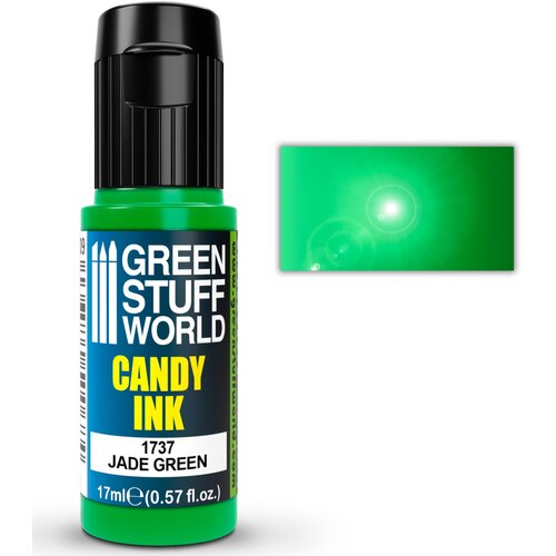 Green Stuff World candy ink jade green 17ml | transparentna zelena boja Cene