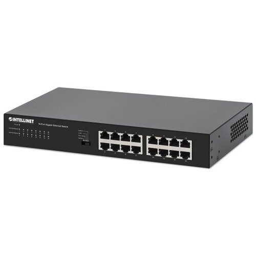 Intellinet LAN switch 561815 10/100/1000 16port/metalni/rackmount Cene