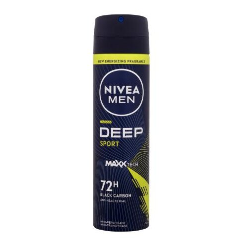 Nivea muški dezodorans deep sport, 150ml Slike
