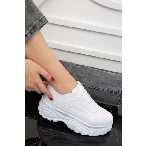 Soho White Women's Sneakers 19729 Cene