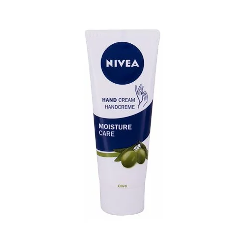 Nivea hand care moisture olive vlažilna krema za roke z olivnim oljem 75 ml za ženske