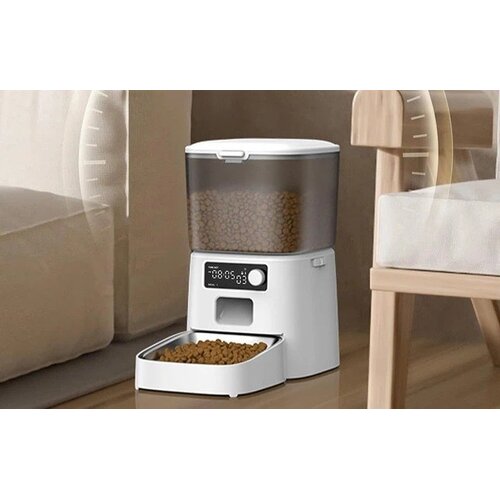 Oneisall PFD001 Pro Wi-Fi automatska hranilica za pse i mačke, 3,5 L, bijela Slike