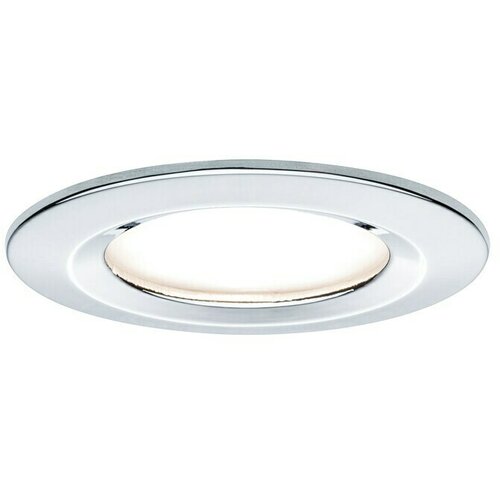PAULMANN Set ugradbenih LED svjetiljki Nova (6,5 W, Srebrna, 3 Kom., Topla bijela, Promjer: 7,8 cm) Slike