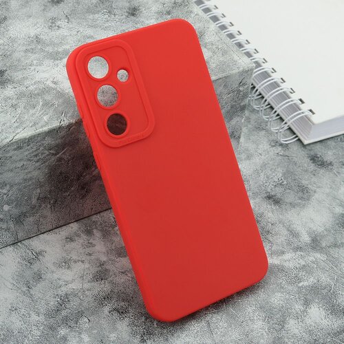 Silikonska maska pro camera za samsung A356B galaxy A35 5G/ crvena Slike