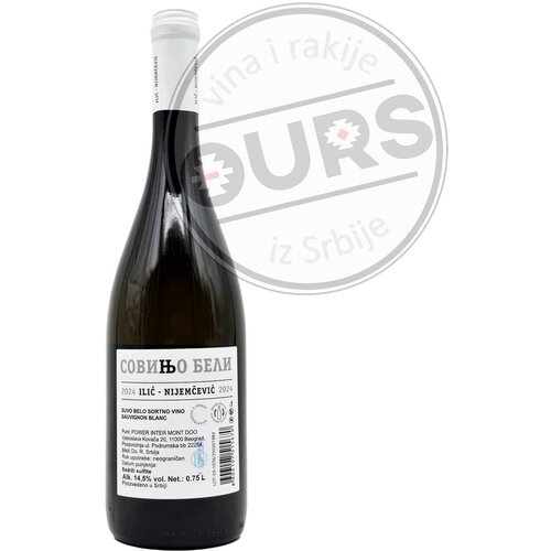  Ilić Nijemčević Sauvignon Blanc 0,75L Slike