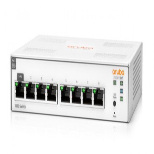 HP Aruba Instant On 1830 8-portni prekidač [8x Gigabit LAN bez ventilatora] Cijene