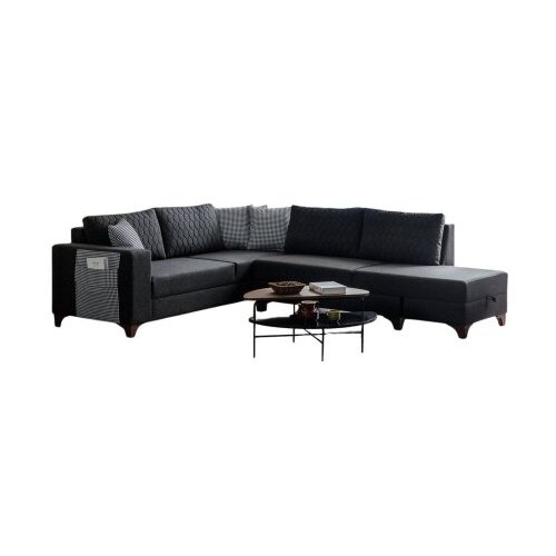 Atelier Del Sofa Ugaona sofa na razvlačenje, Loft, 230 x 285 cm, Antracit Slike