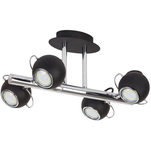 Rabalux BOBBY Spot rasveta LED, GU10 4X4.5W, 3000 K, Crna Slike