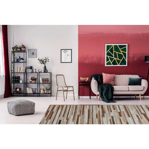 Kayoom RAVNO TKANA PREPROGA 80/150 cm tkano krem barve Slike