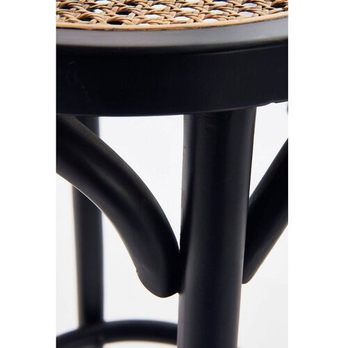 Jotex Crne barske stolice u setu 2 kom od ratana (visine sjedala 65,5 cm) Koster &amp;ndash; Slike
