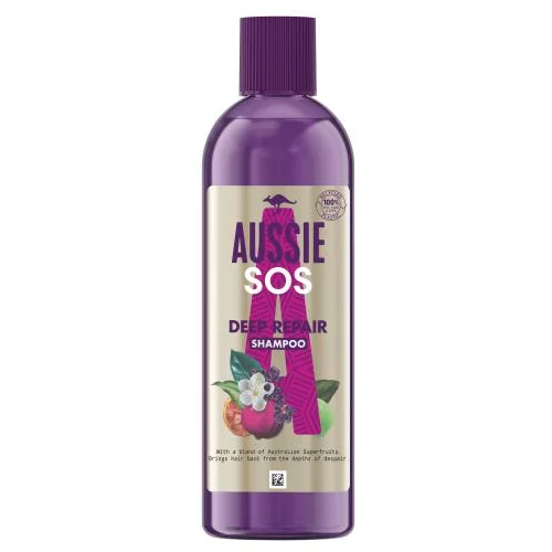 Aussie SOS Deep Repair Shampoo obnavljajući šampon za oštećenu kosu za ženske