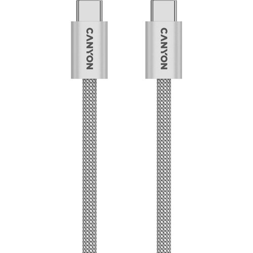 Canyon cable OnWire 60MG C-C 60W Magnet Braided 1m Light Grey Slike