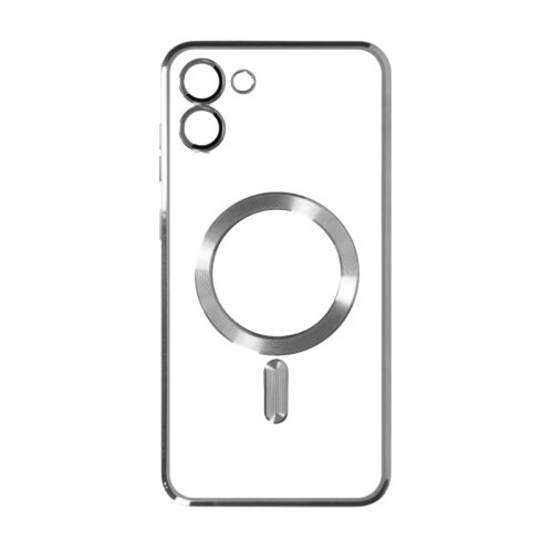  Silikonska futrola Magsafe Samsung A07 SILVER Cene
