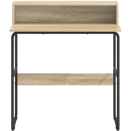  Stol s pohranom Hrast sonoma 80 x 50 x 91 cm Slike