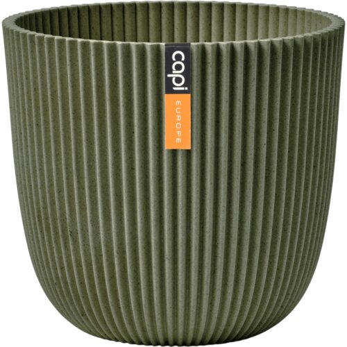  Kroglast cvetlični lonec Indoor &amp;quot;Groove&amp;quot; 16,5x15 cm - zelena Slike