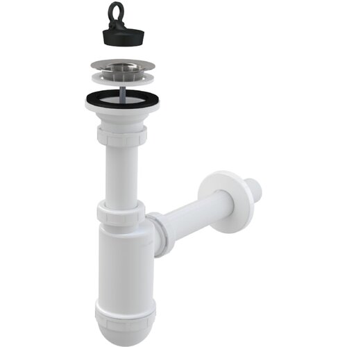 Alcaplast Sifon za umivalnik (DN 32, z zgornjim delom in rešetko iz legiranega jekla) Cene