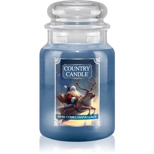 Country Candle Here Comes Santa Claus mirisna svijeća 680 g Slike