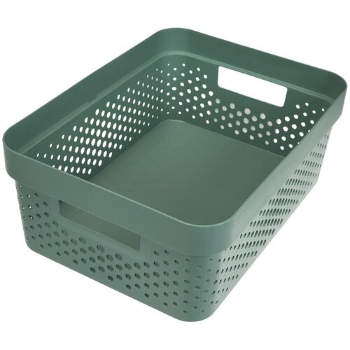 Curver Ko&amp;scaron;are, &amp;scaron;katle in ko&amp;scaron;arice Conteneur de rangement Infinity 11L recycl&amp;eacute; vert Zelena Slike