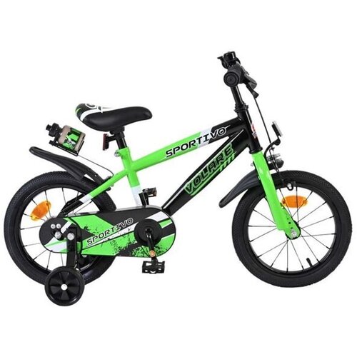 Volare dječji bicikl Sportivo 14&Prime; zeleno-crne boje Cijene