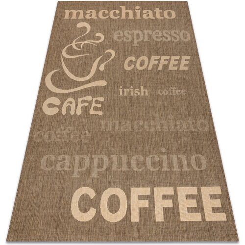 RugsX Preproge Preproga v videzu sisala FLOORLUX 20221 coffee 160x230 cm Kostanjeva Cene