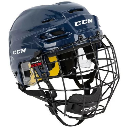 CCM Hokejska čelada HT210C TAC Senior Combo mornarsko modra, velikost: M, (20742359)