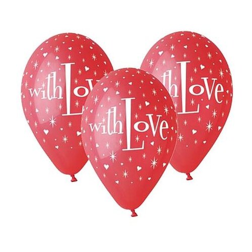  BALONI WITH LOVE 30CM 5/1 GS110-P80 Cijene