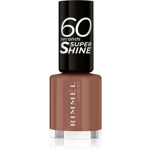 Rimmel London 60 Seconds Super Shine lak za nokte nijansa 101 Taupe Throwback 8 ml Slike