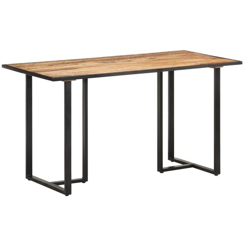 The Living Store Jedilna miza 140 cm robusten mangov les - Jedilna Miza, (21661537) Cene