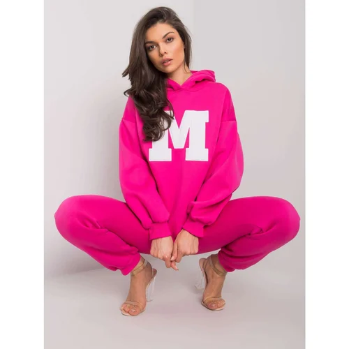 Fashion Hunters Jaque women's fuchsia tracksuit set