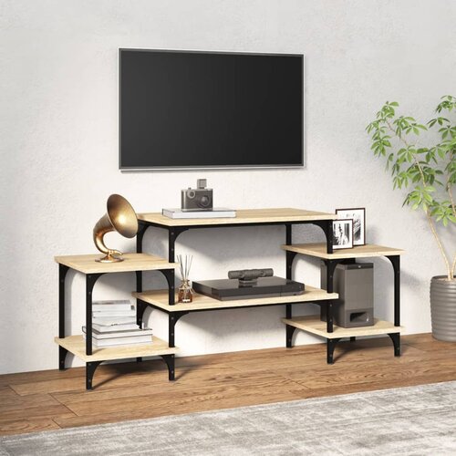The Living Store TV omarica sonoma hrast 117x35x52 cm inženirski les - TV Omarica, (21375597) Slike
