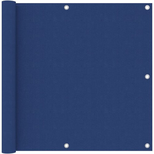 VidaXL Balkonsko platno modro 90x500 cm oksford blago Slike