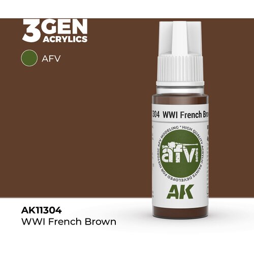 AK Interactive WWI French Brown 17ml - 3rd Gen Akrilna Boja AK11304 Cene