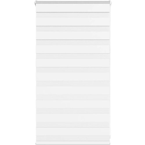 VidaXL zebra senčilo bela 70x100 cm tkanina &amp;scaron;irina 65,9cm poliester Slike