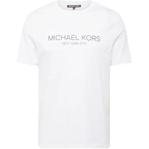 Michael Kors Majica črna / bela
