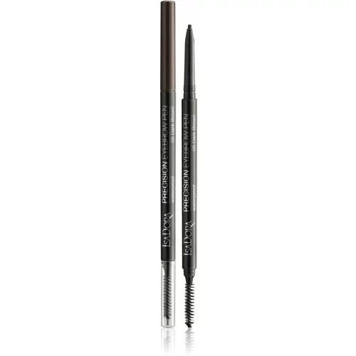 IsaDora Precision Eyebrow Pen precizna olovka za obrve nijansa 05 Dark Brown 0,09 g