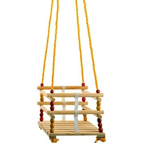 CONACORD Ljuljačka za malu djecu (Drvo, Dimenzija sjedala: 30 x 30 cm)