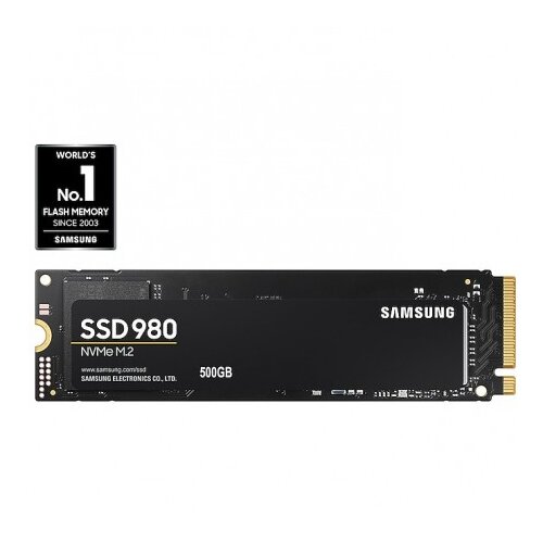 Samsung SSD 500GB 980 M.2 NVMe PCI-E 3.0 Slike
