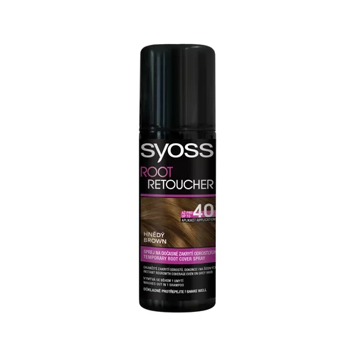 Syoss Root Retoucher Temporary Root Cover Spray boja za kosu za obojenu kosu 120 ml nijansa Brown