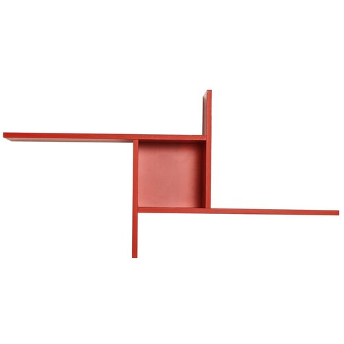 Kalune Design RAF-04-KK-1 Red Wall Shelf Cene