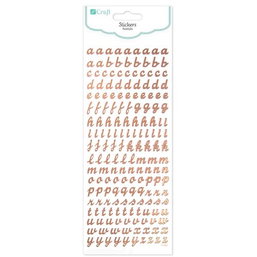  Lesketajoče nalepke male črke / 168 kom (dodatki za scrapbooking) Cene