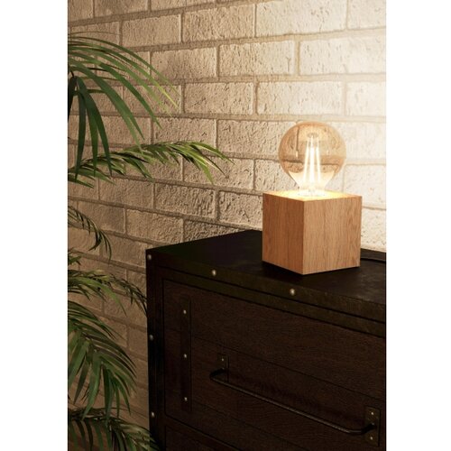 Eglo 43733 - Stona lampa PRESTWICK 1xE27/40W/230V bež Slike