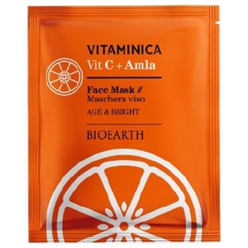 Bioearth Vitaminica sheet maska za lice vitamin C + amla, 15 ml Cene