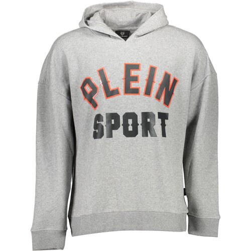 Plein Sport SWEATSHIRT WITHOUT ZIP MAN GRAY Slike