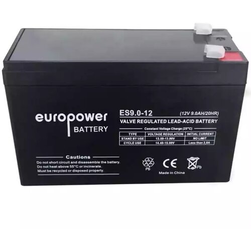 Europower UPS Battery ES12-9 12V 9Ah Cene