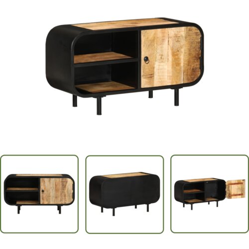 The Living Store TV omarica 90x30x48 cm robusten mangov les - TV Omarica, (21738380) Cene