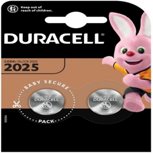 Duracell 2025 lithium 3V PAK2 ck baterije dugme Slike