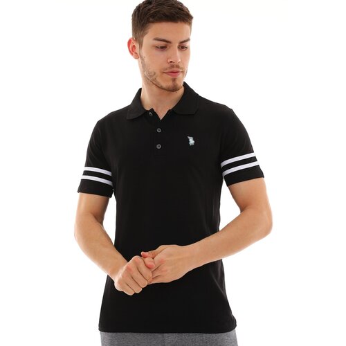 Dewberry T8585 MENS T-SHIRT-BLACK-WHITE Slike