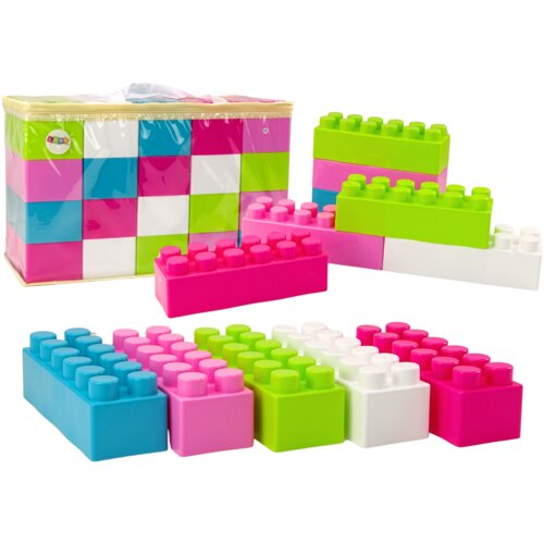 Lean_Toys Velike podolgovate kocke v vrečki Barvne nalepke 20 kos Cene