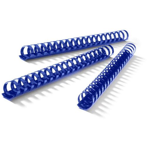 Klipko spirala za vezavo KLSL16 pvc 16 mm, modre, 100 kos Cene