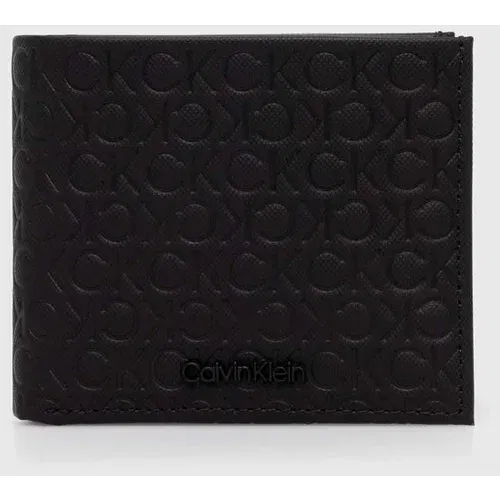 Calvin Klein Kožni novčanik za muškarce, boja: crna, K50K511941
